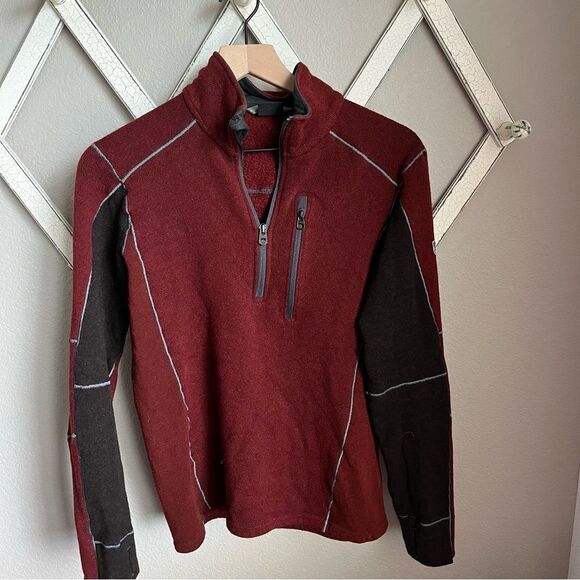 Kuhl Men's Small Quarter-zip Sweater - Picture 1 of 9